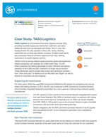 SPS, 3PL customer case study, Tagg Logistics